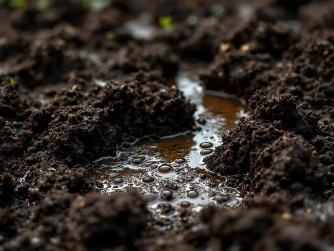 Terreau qui sent mauvais signes de trop d’eau et solutions
