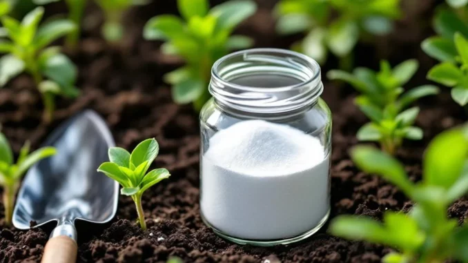 Bicarbonate et jardin : usages possibles (et erreurs à éviter)