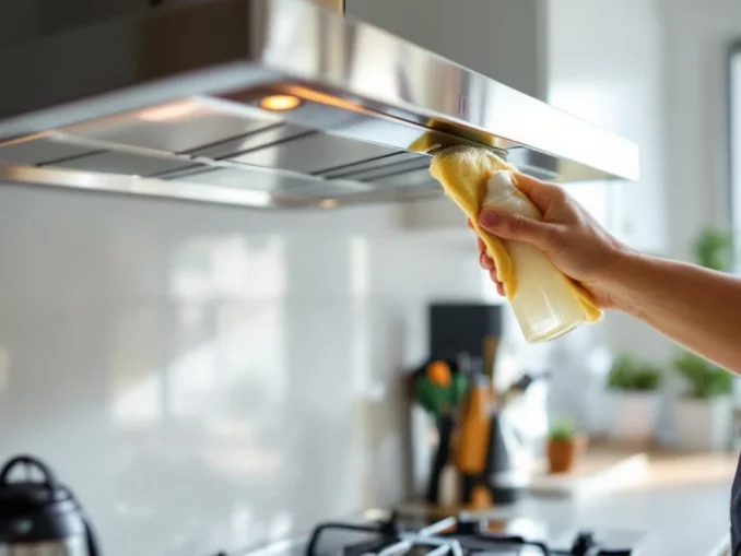 Dégraisser une hotte avec une recette maison efficace