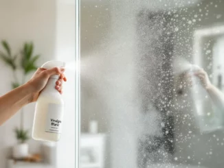Paroi de douche comment enlever les traces de calcaire au vinaigre blanc